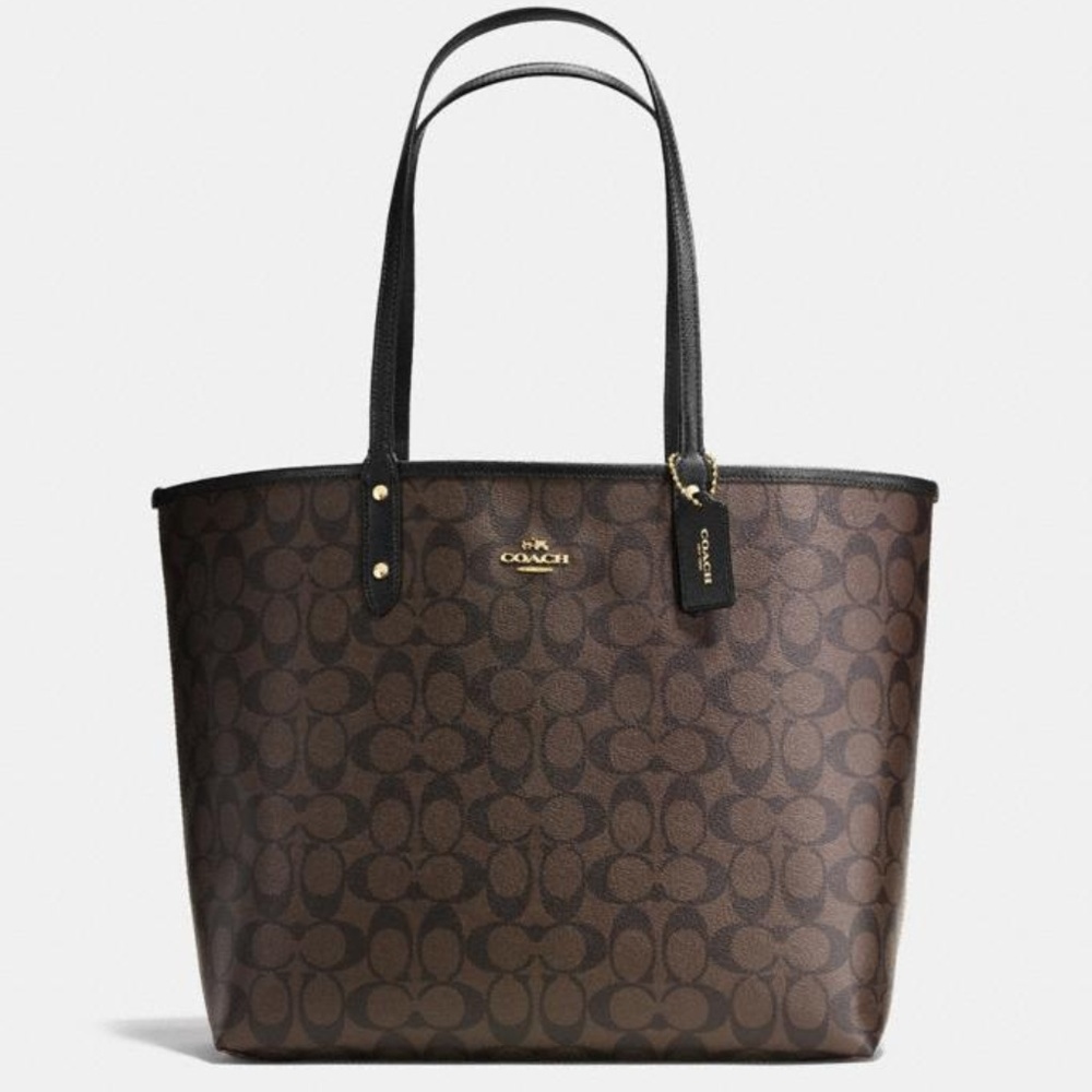 NWT Coach SET Reversible City Tote 2/1 Shlder bag